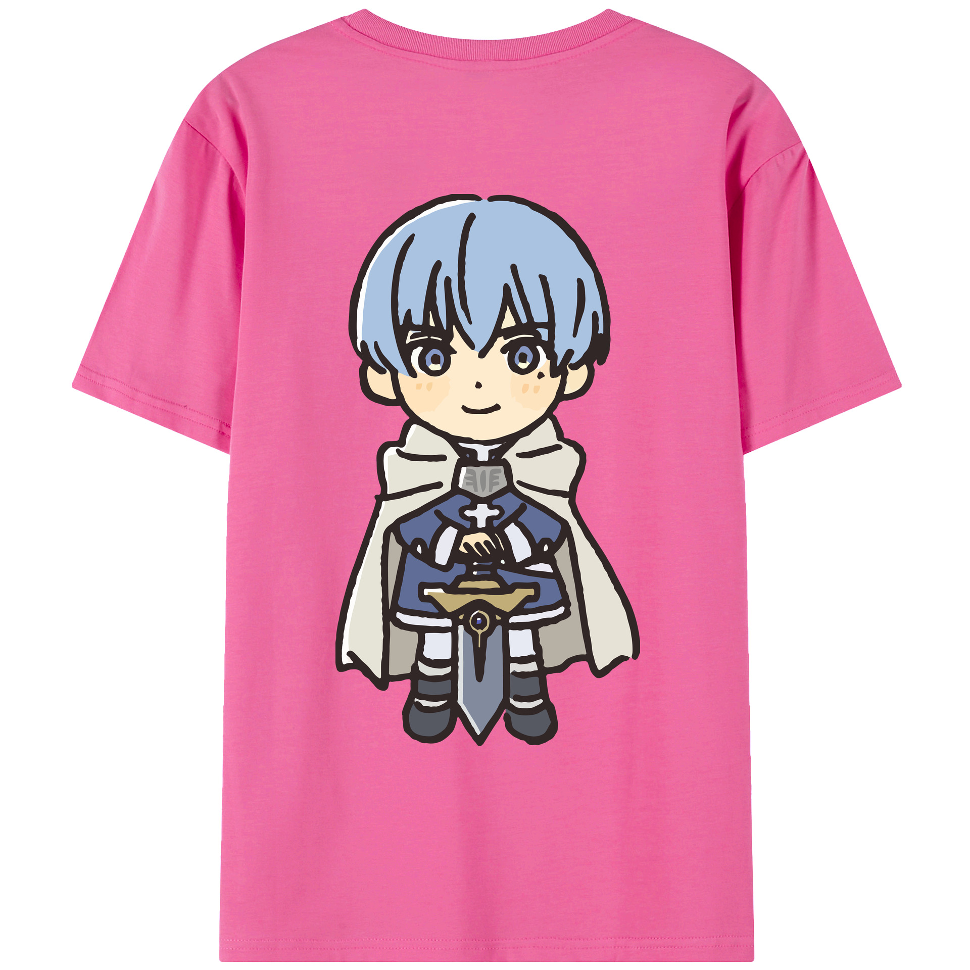 （画像用） 葬送のフリーレン Frieren レディース半袖Tシャツ(バックプリント)